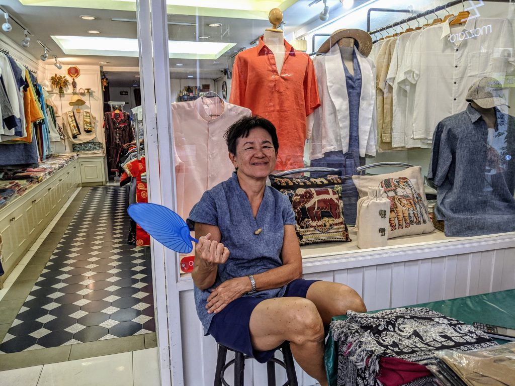 Bangkok Thailand street vendor