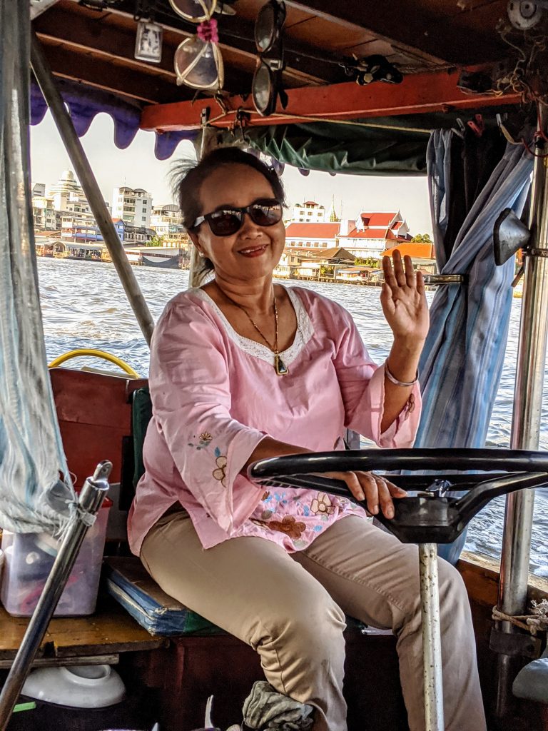 Bangkok Thailand boat driver